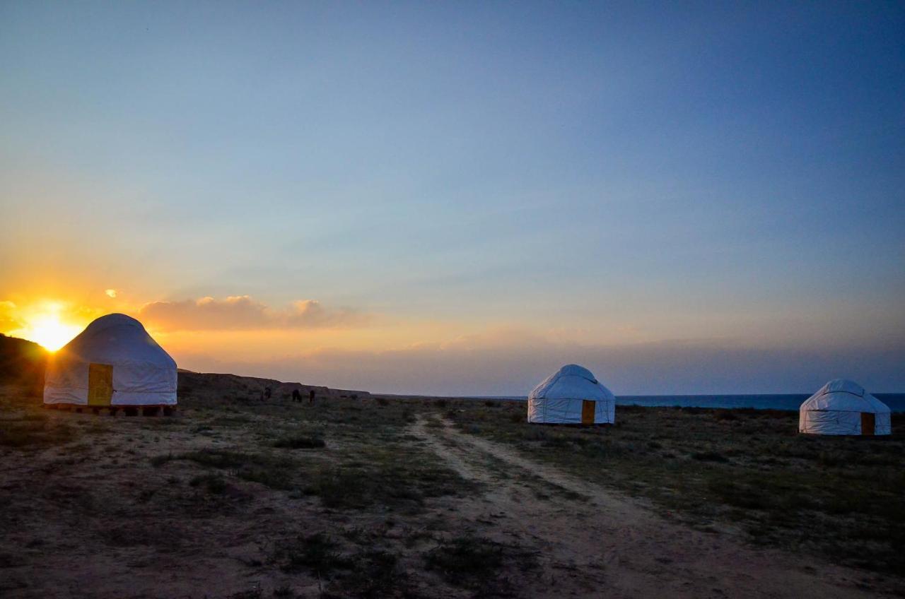 Feel Nomad Yurt Camp Hotel Ak-Say Bagian luar foto
