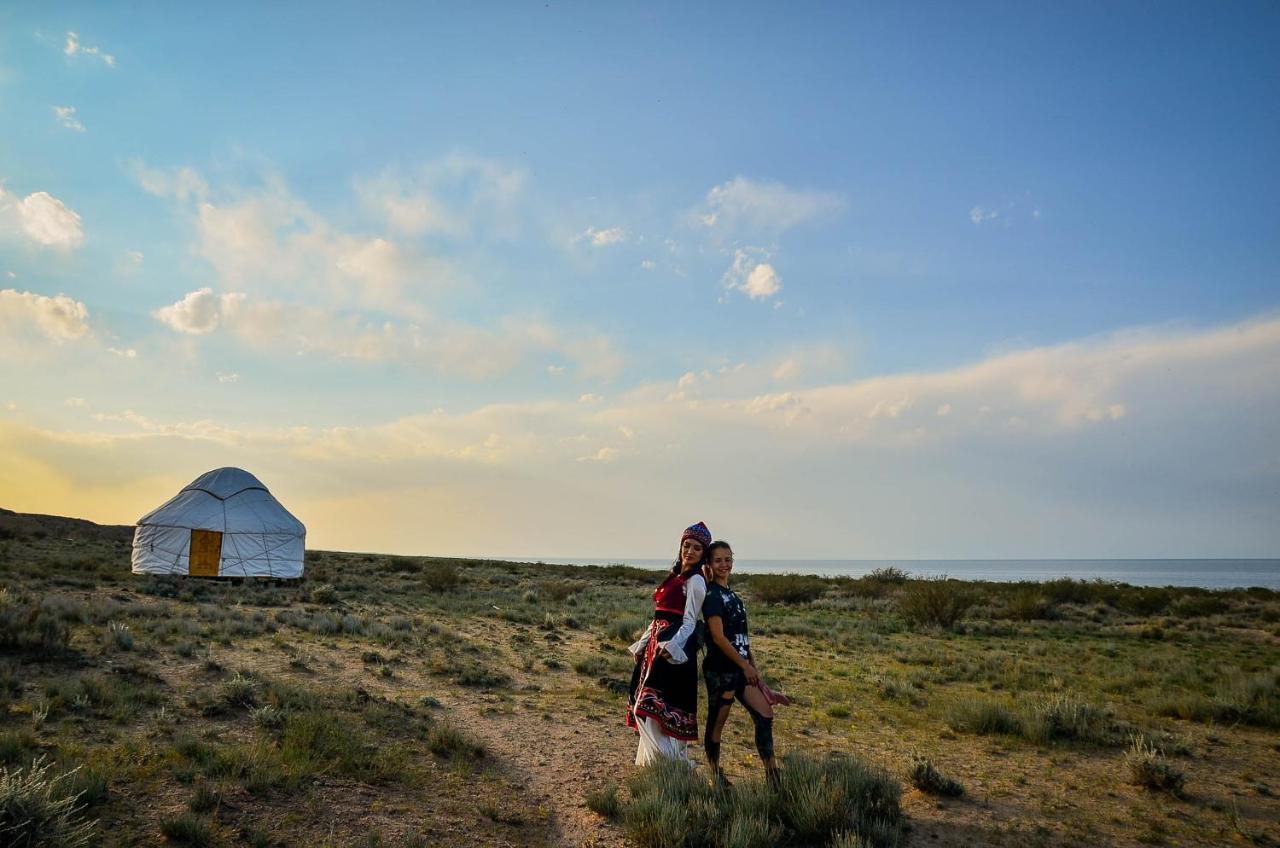 Feel Nomad Yurt Camp Hotel Ak-Say Bagian luar foto