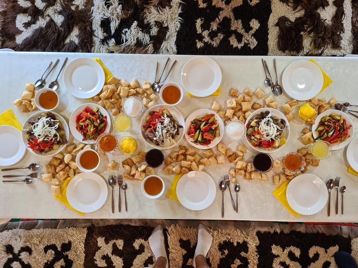 Feel Nomad Yurt Camp Hotel Ak-Say Bagian luar foto