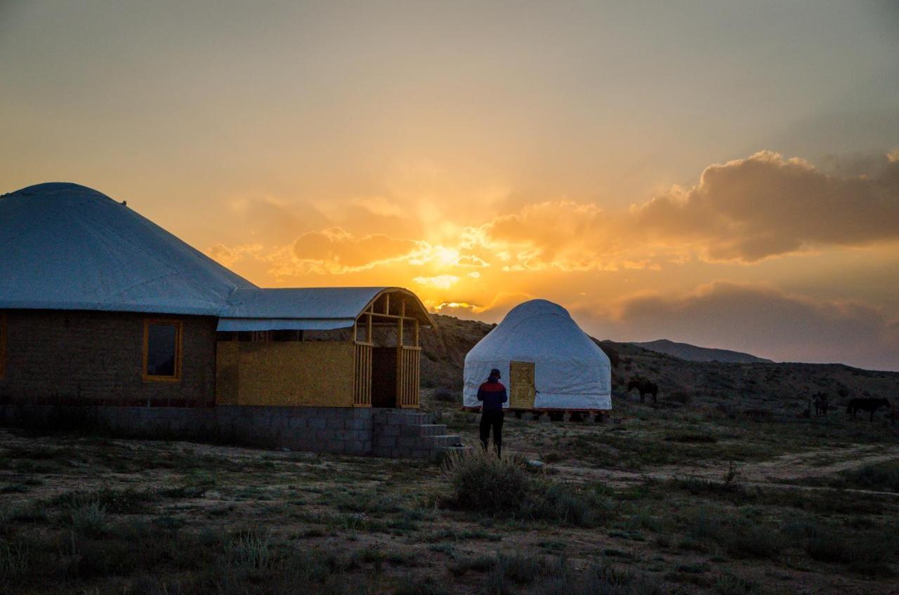 Feel Nomad Yurt Camp Hotel Ak-Say Bagian luar foto