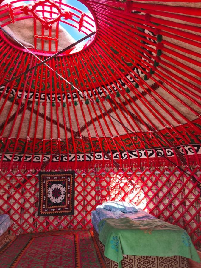 Feel Nomad Yurt Camp Hotel Ak-Say Bagian luar foto